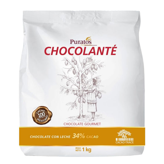 Chocolate con leche 34% Chocolanté