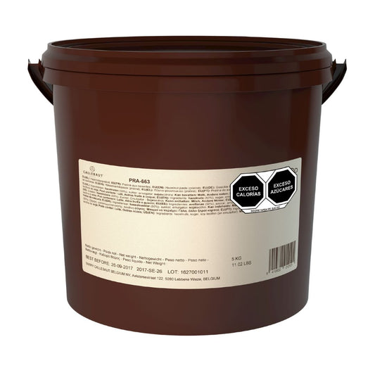 Pasta suave de praline con avellana