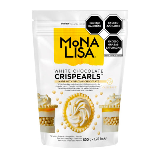 Perlas de chocolate blanco