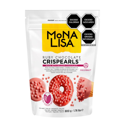 Perlas de chocolate sabor fresa