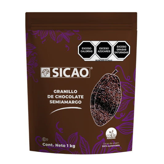 Granillo de chocolate semi amargo