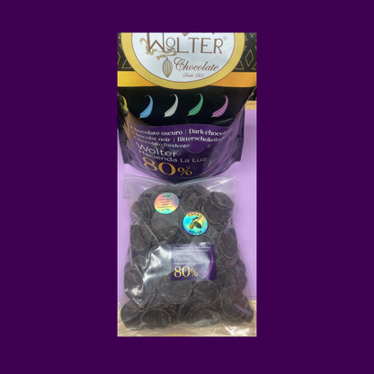 Chocolate amargo 80% Wolter Hacienda la Luz