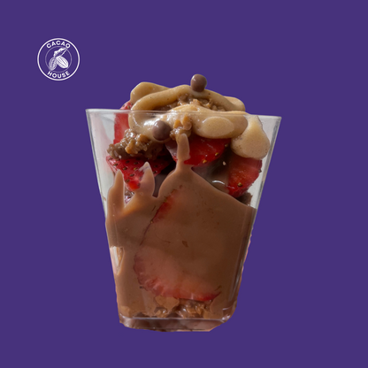 Curso Arma tu fresas en vaso con rellenos crunchy y glaseados