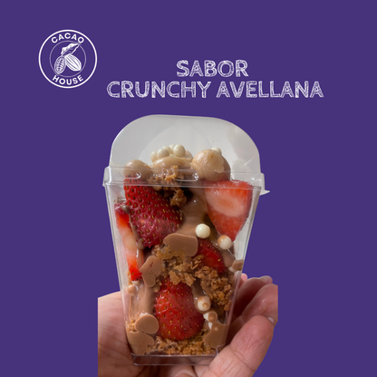 Curso Arma tu fresas en vaso con rellenos crunchy y glaseados