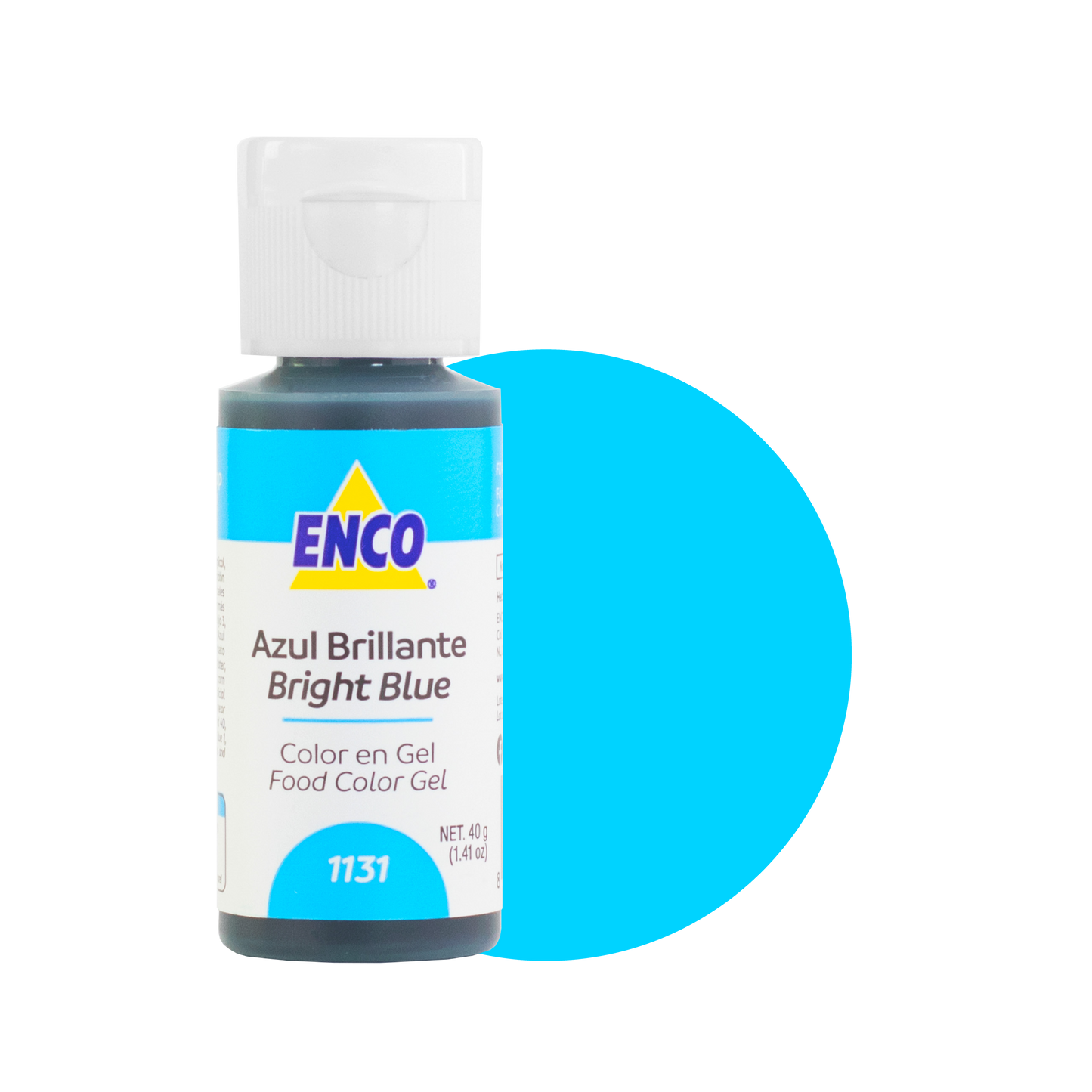 Colorante en gel Enco Azul Brillante