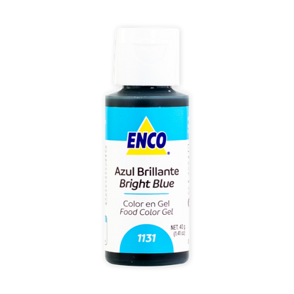 Colorante en gel Enco Azul Brillante