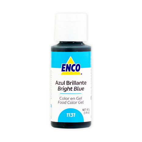 Colorante en gel Enco Azul Brillante