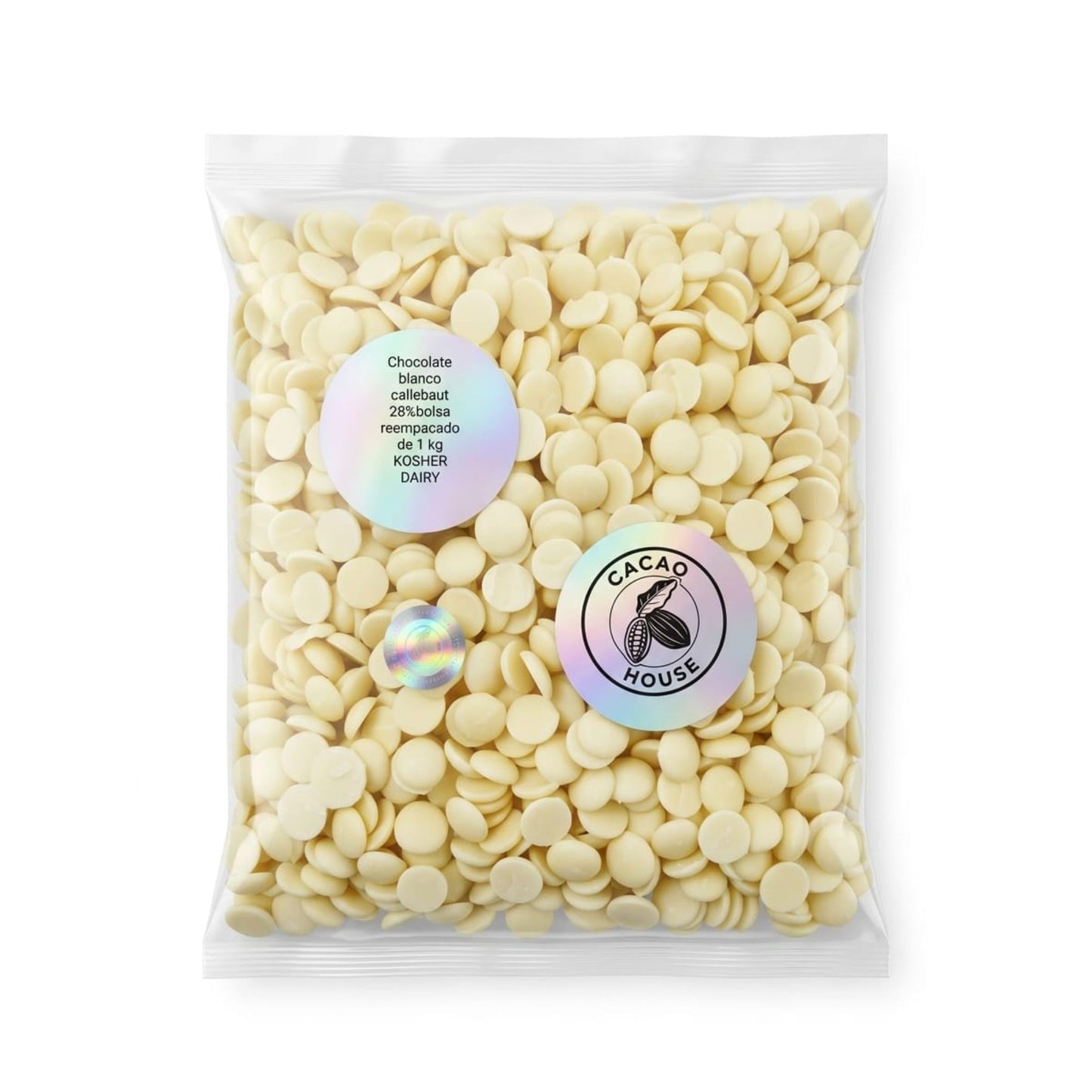 Chocolate Blanco Callebaut con 28% cacao