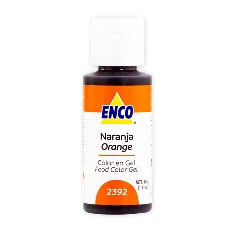 Colorante en gel Enco Naranja