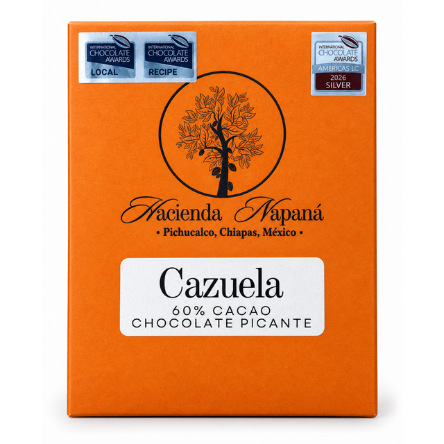 Barra de Chocolate amargo 60% Cazuela 60 gr
