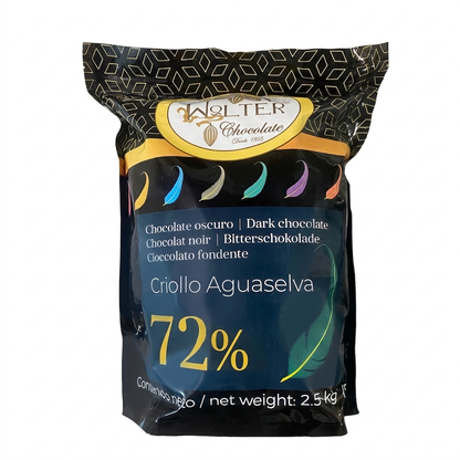 chocolate amargo 72% mexicano