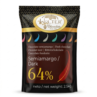 chocolate semiamargo mexicano 64% tabasco
