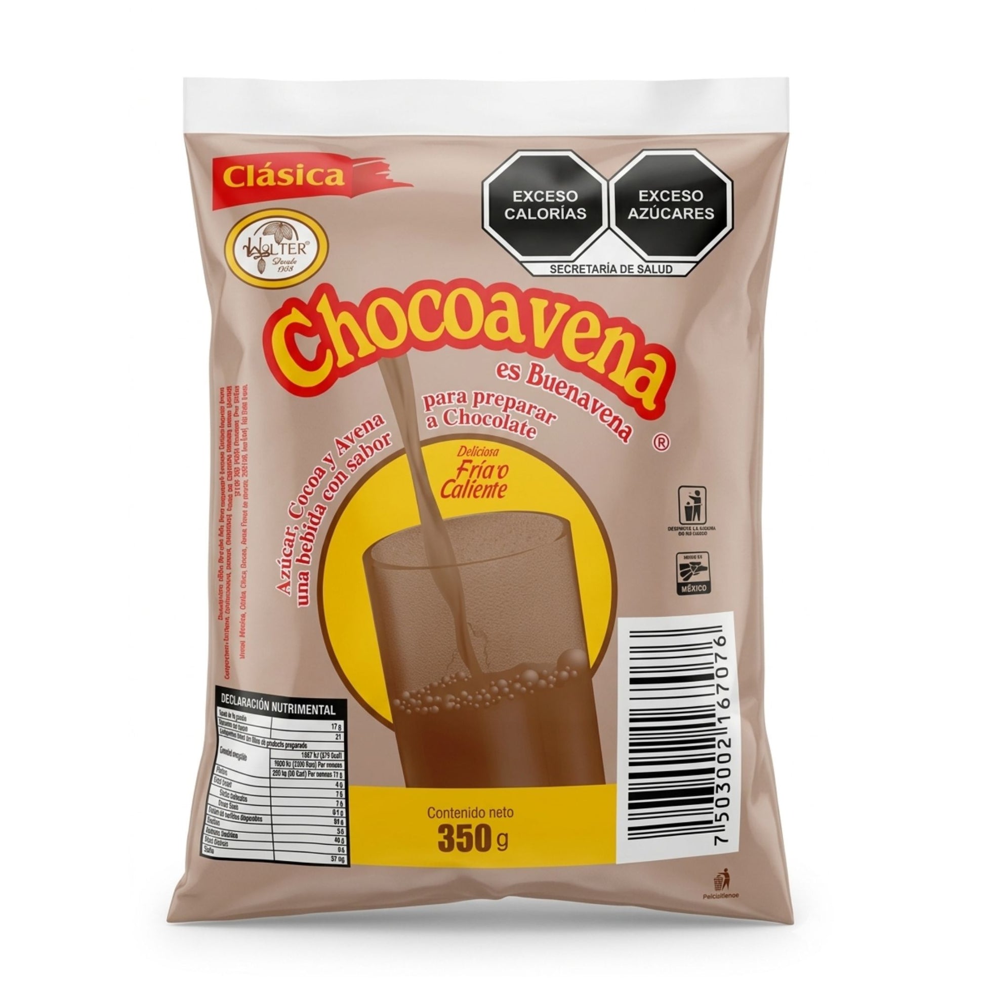 chocolate en polvo