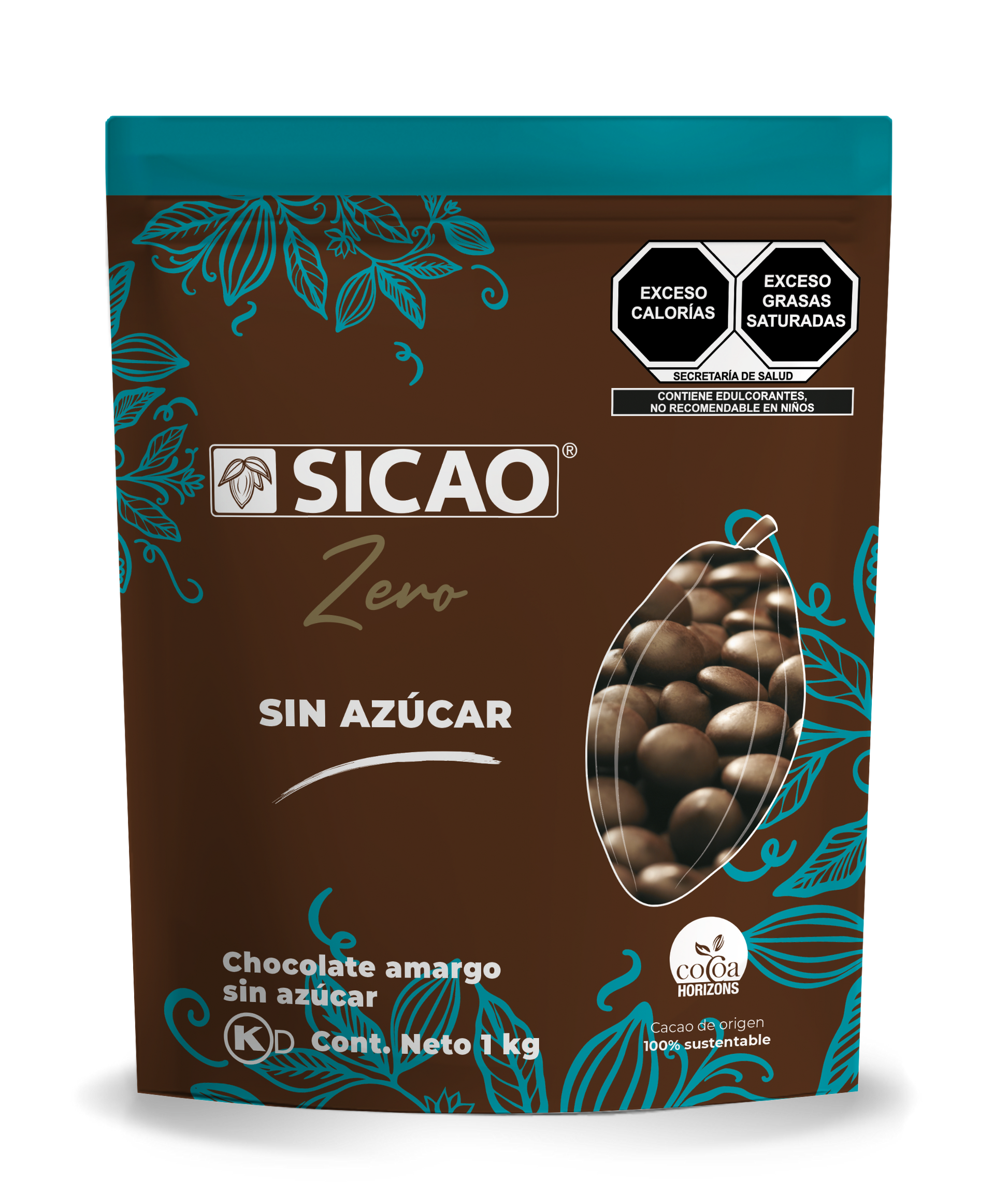 Chocolate sin azúcar Sicao Zero 56.9% – Cacao house