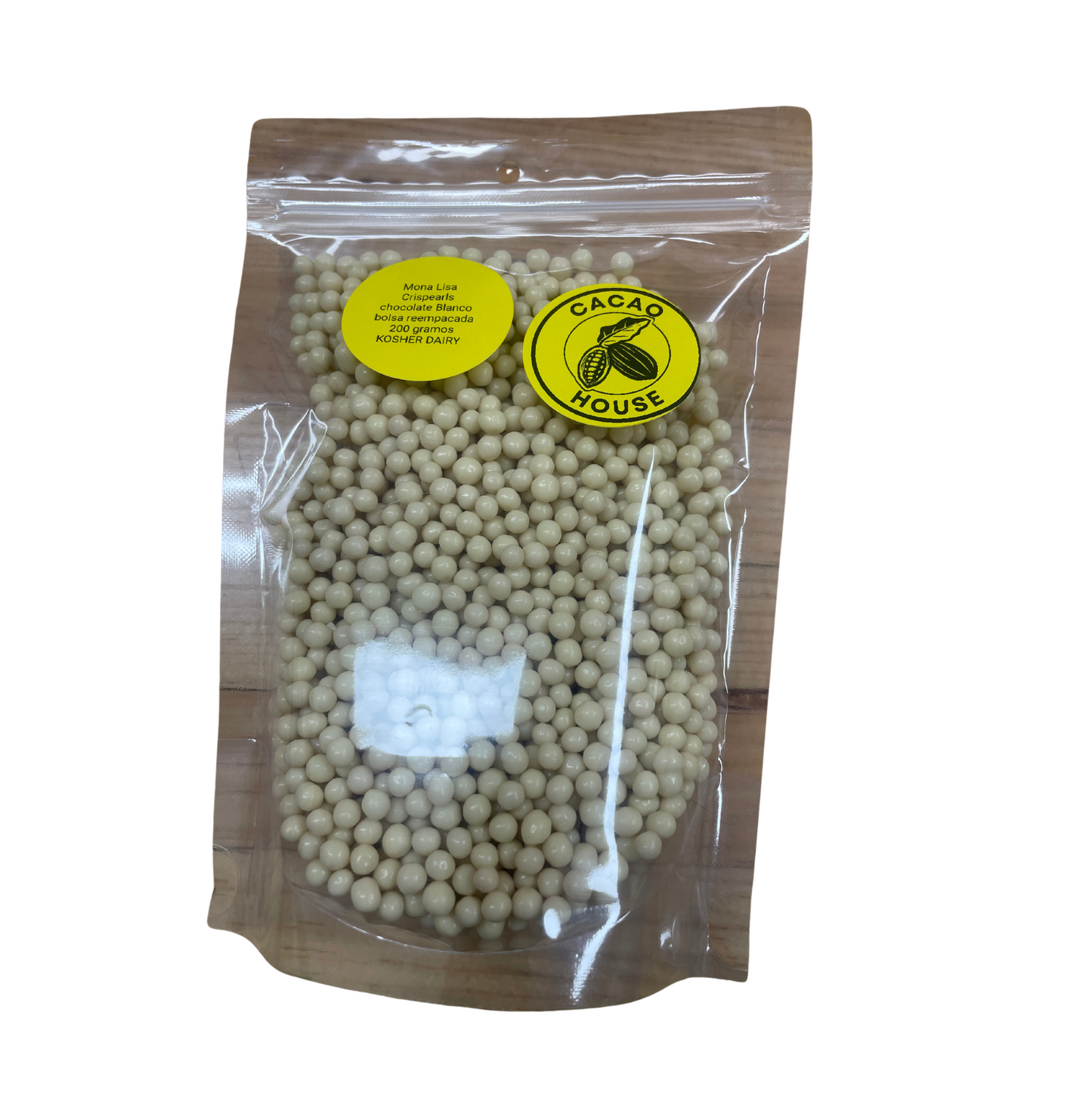Perlas de chocolate blanco crispearls Mona Lisa
