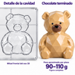 molde de reposteria policarbonato Teddy Martellato MA3014