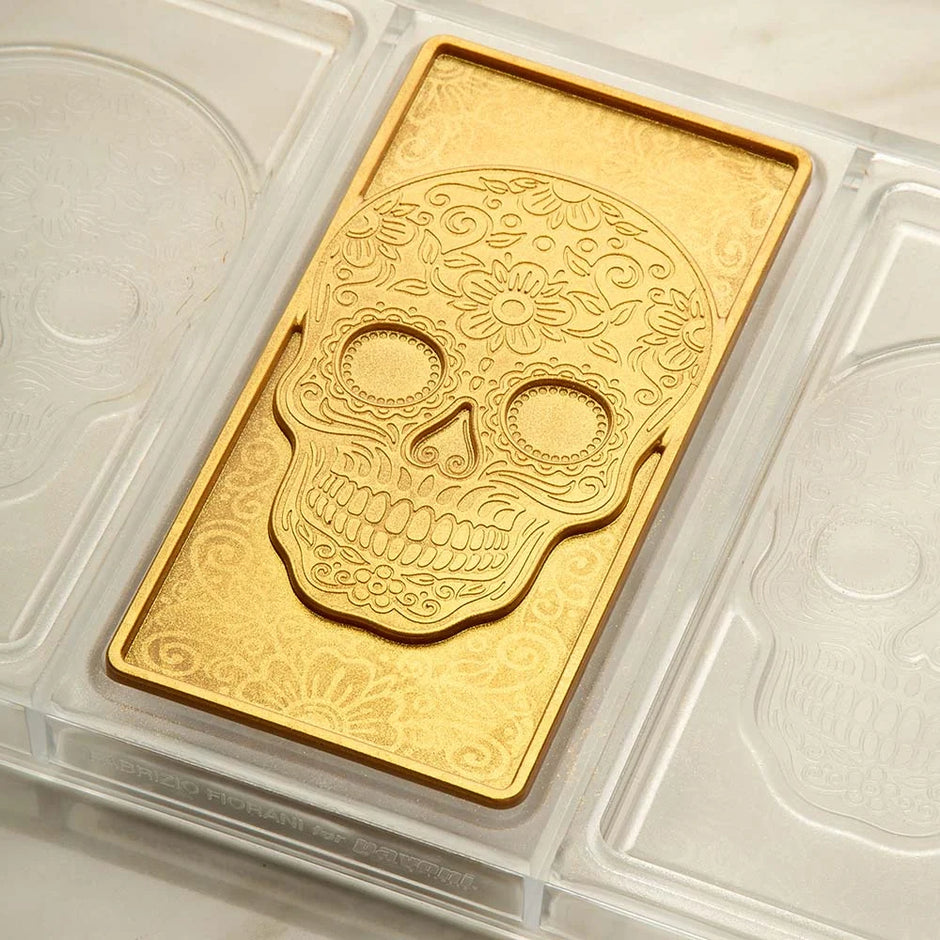 moldes de policarbonato dia de muertos Calaca Pavoni PC5068