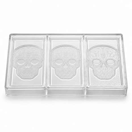 moldes para chocolateria de craneo