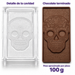 molde de chocolate calaca