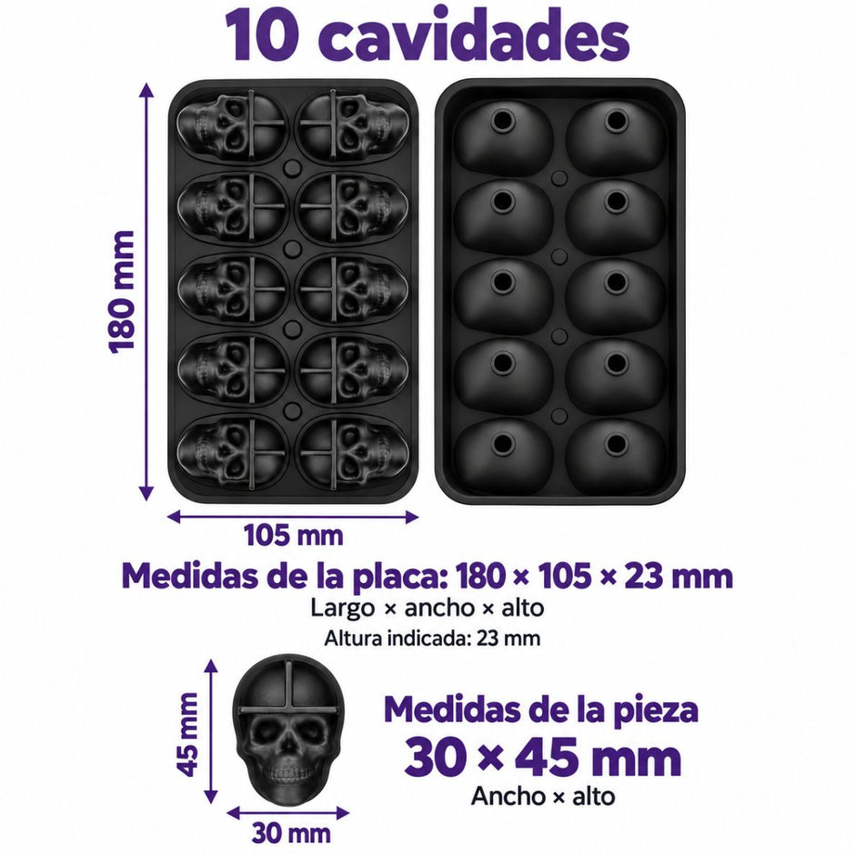moldes para chocolate calaca chocolateria
