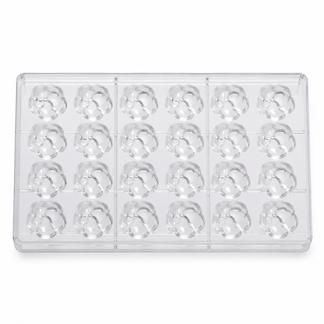 moldes para chocolateria flor