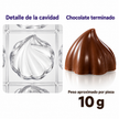 moldes de policarbonato para chocolate
