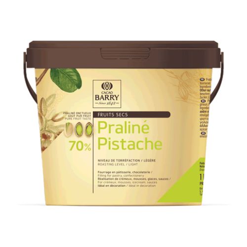 pasta de pistache praline 70 cacao barry