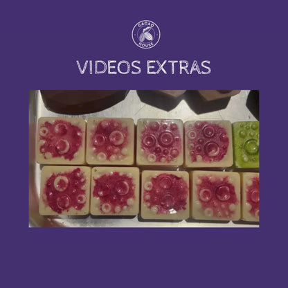 Clase Chocolates con diseños de color