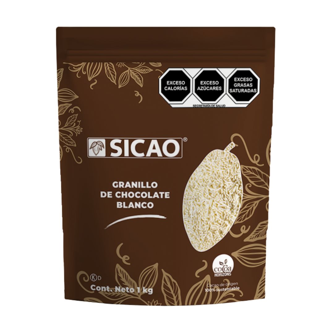 Granillo de chocolate blanco